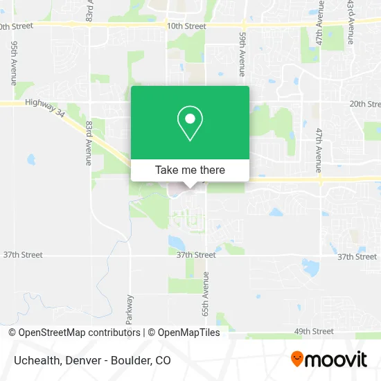 Uchealth map