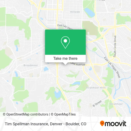 Tim Spellman Insurance map
