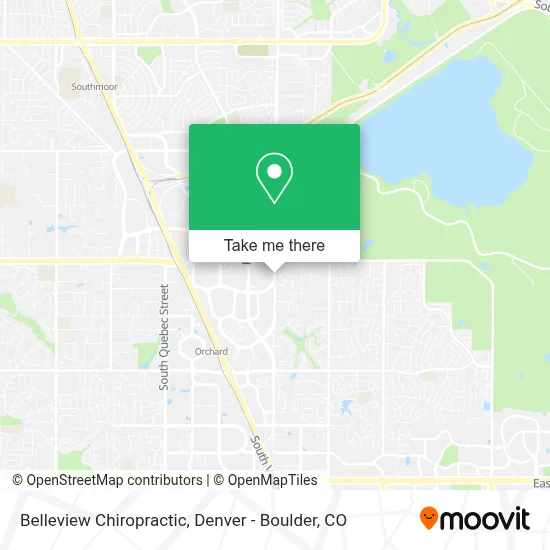 Belleview Chiropractic map