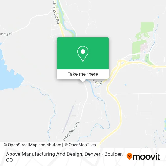 Above Manufacturing And Design map