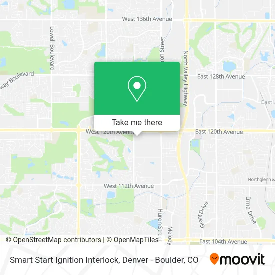Smart Start Ignition Interlock map