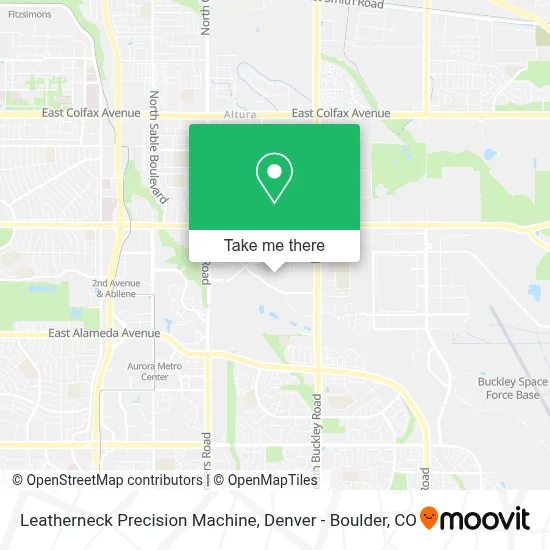 Leatherneck Precision Machine map