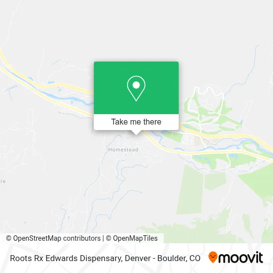 Roots Rx Edwards Dispensary map