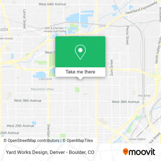 Yard Works Design map