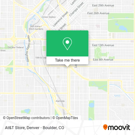 At&T Store map