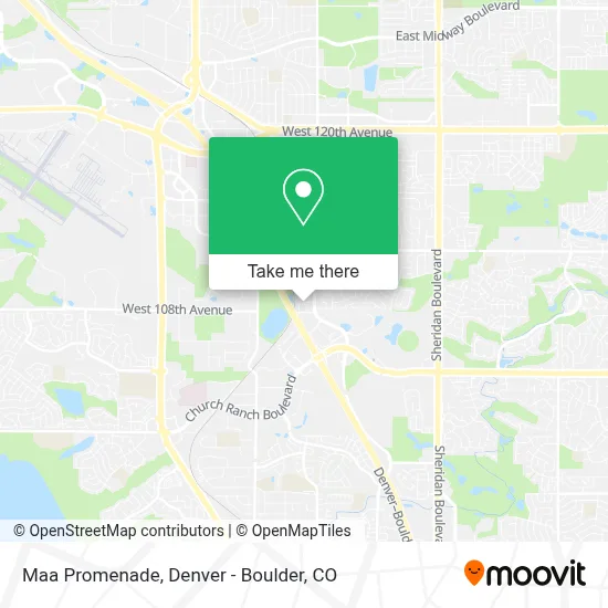Maa Promenade map