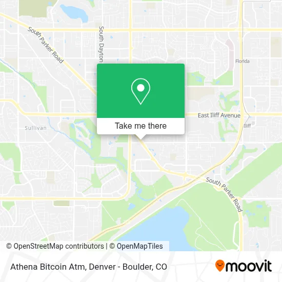 Athena Bitcoin Atm map