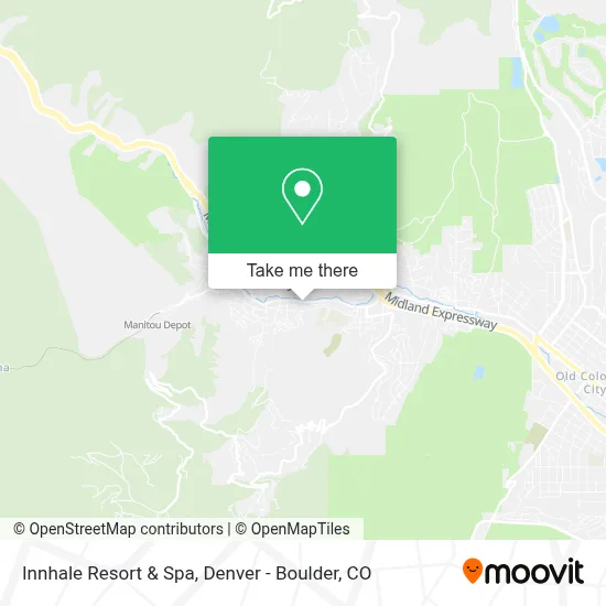 Innhale Resort & Spa map