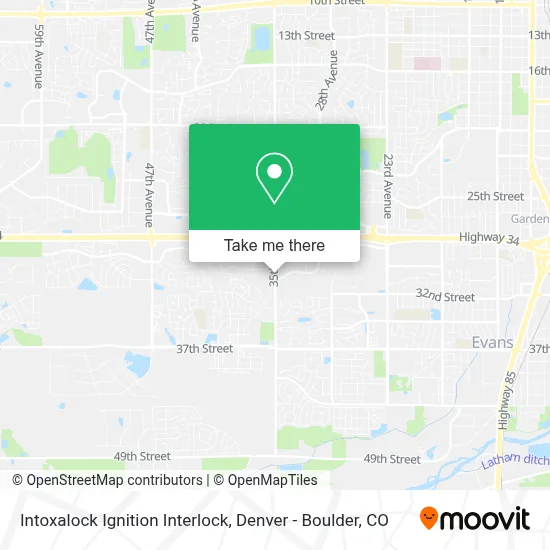 Intoxalock Ignition Interlock map
