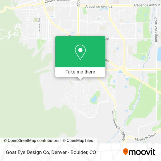 Goat Eye Design Co map