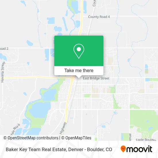 Baker Key Team Real Estate map