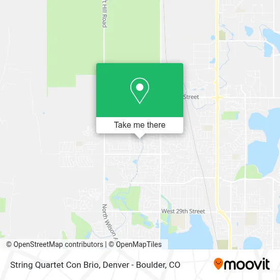 String Quartet Con Brio map