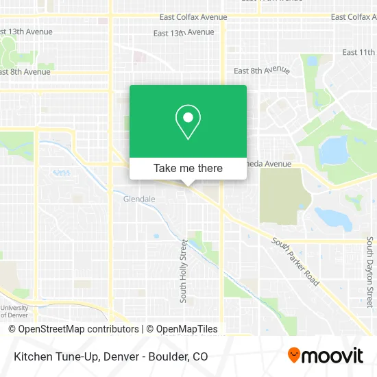 Kitchen Tune-Up map