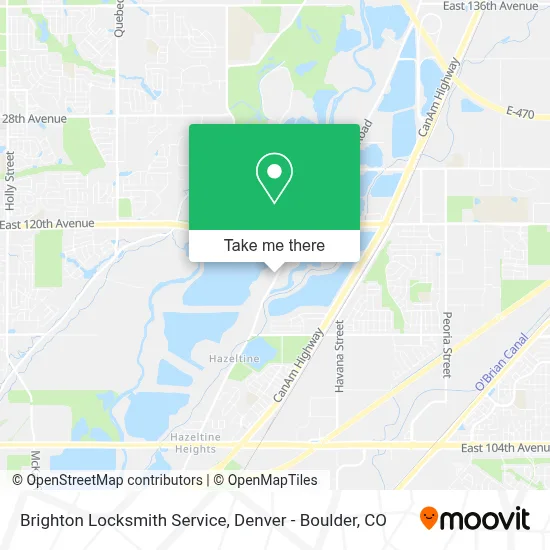 Brighton Locksmith Service map