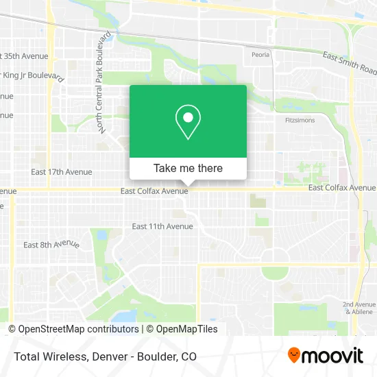 Total Wireless map