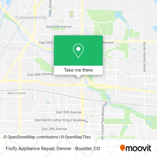 Fixify Appliance Repair map