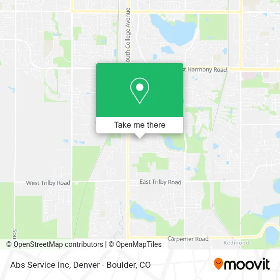 Abs Service Inc map