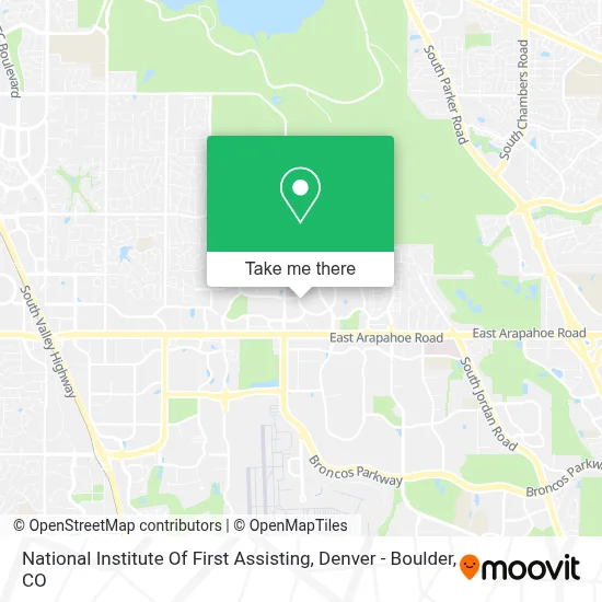 National Institute Of First Assisting map