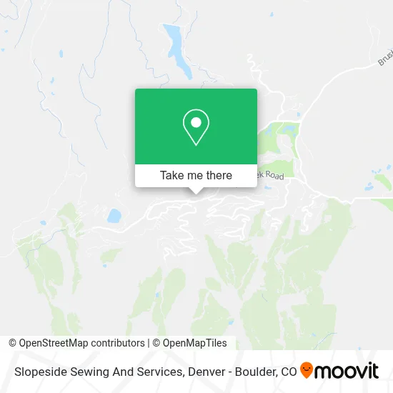 Slopeside Sewing And Services map