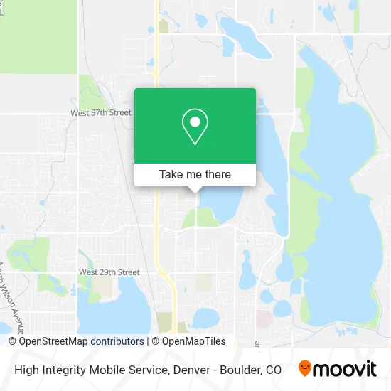 High Integrity Mobile Service map