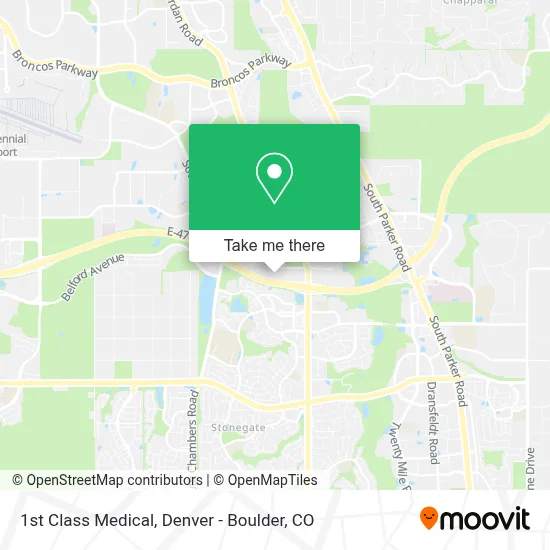 1st Class Medical map