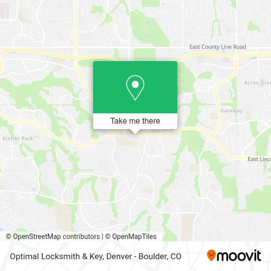 Optimal Locksmith & Key map