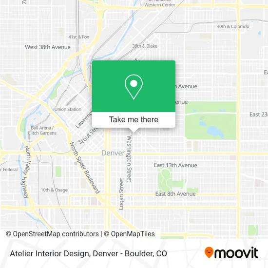 Atelier Interior Design map