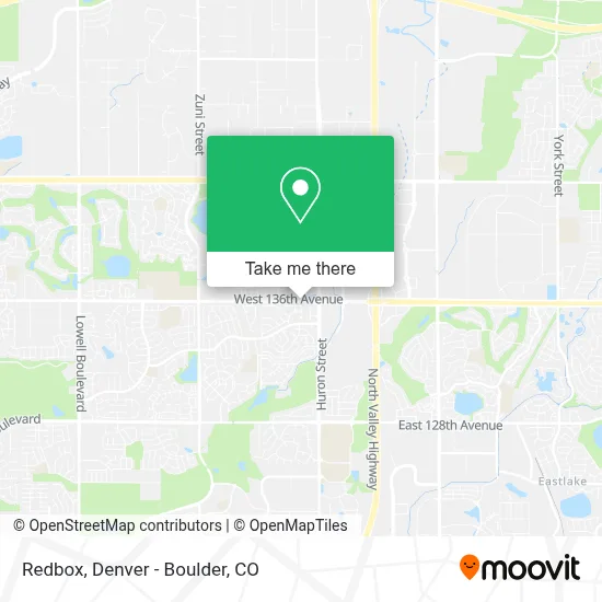 Redbox map