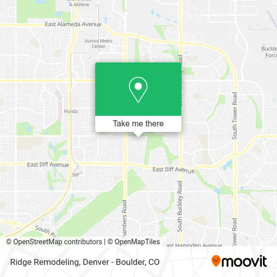 Ridge Remodeling map