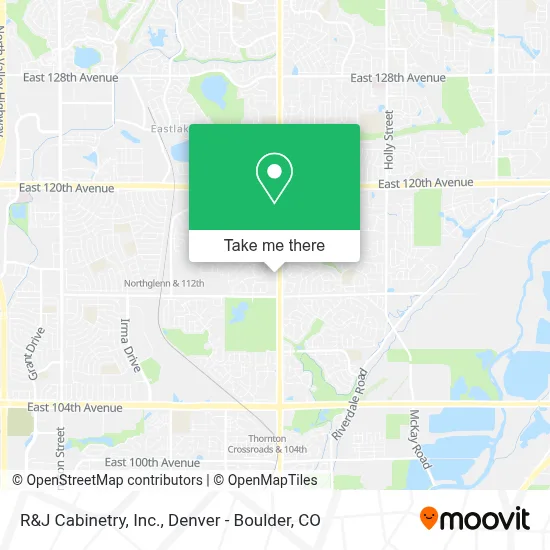R&J Cabinetry, Inc. map