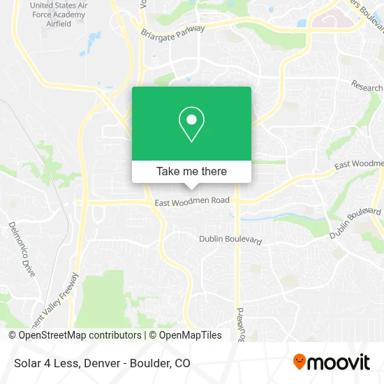 Solar 4 Less map