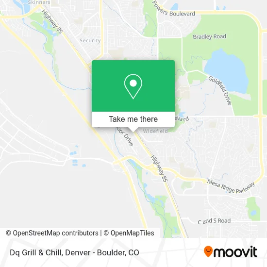 Dq Grill & Chill map