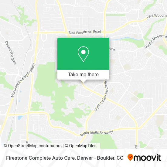 Firestone Complete Auto Care map