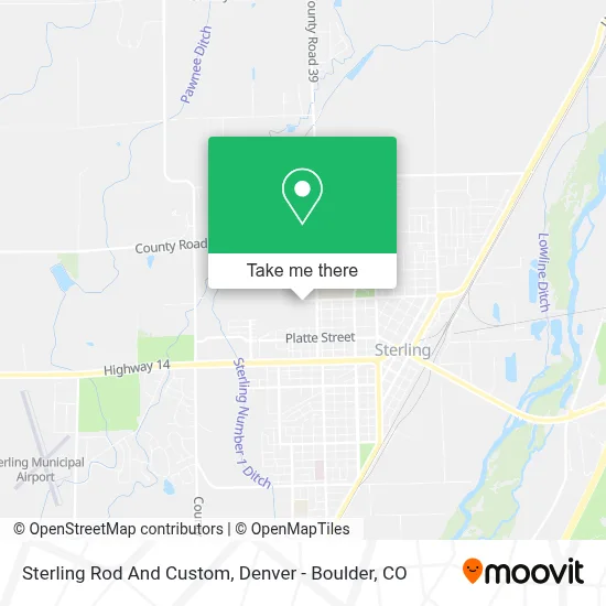 Sterling Rod And Custom map