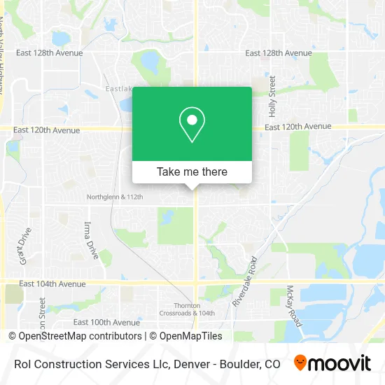 Rol Construction Services Llc map