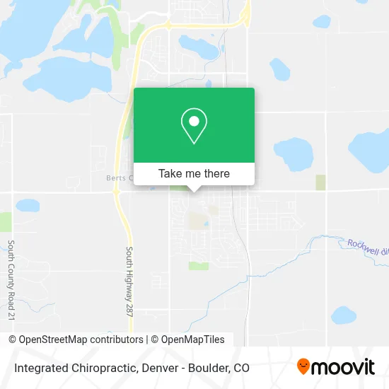 Integrated Chiropractic map