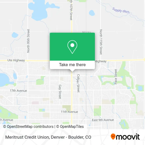 Meritrust Credit Union map