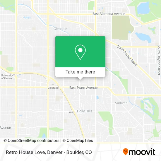 Retro House Love map
