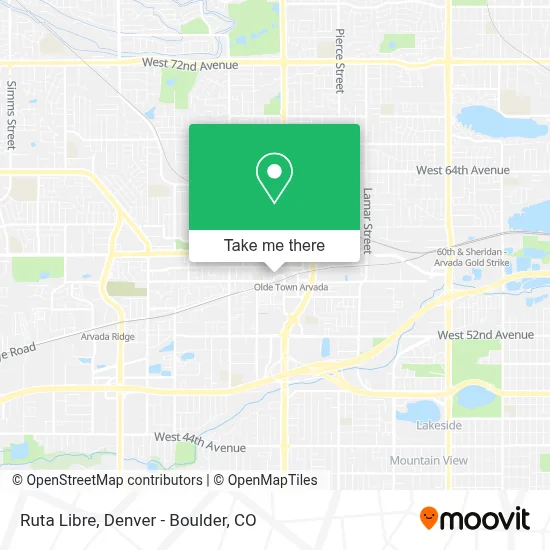 Ruta Libre map