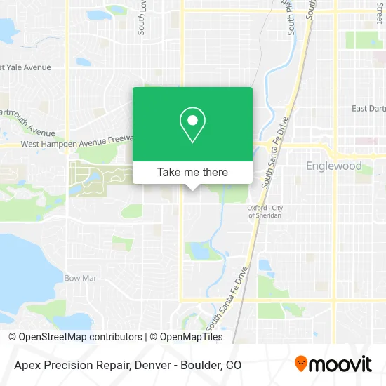 Apex Precision Repair map