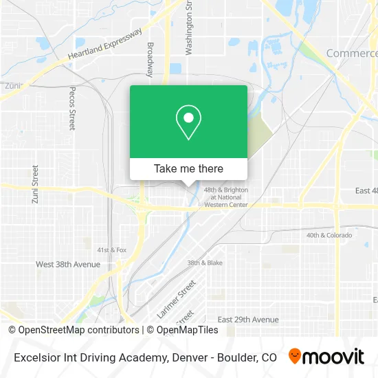 Excelsior Int Driving Academy map
