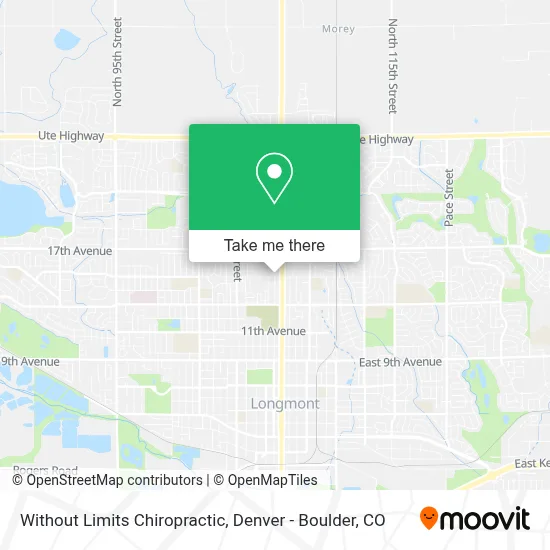 Without Limits Chiropractic map