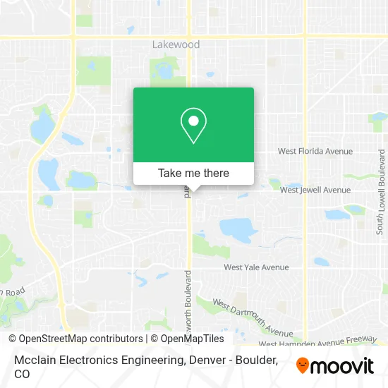 Mcclain Electronics Engineering map