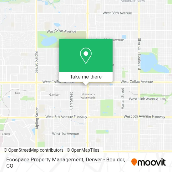 Ecospace Property Management map