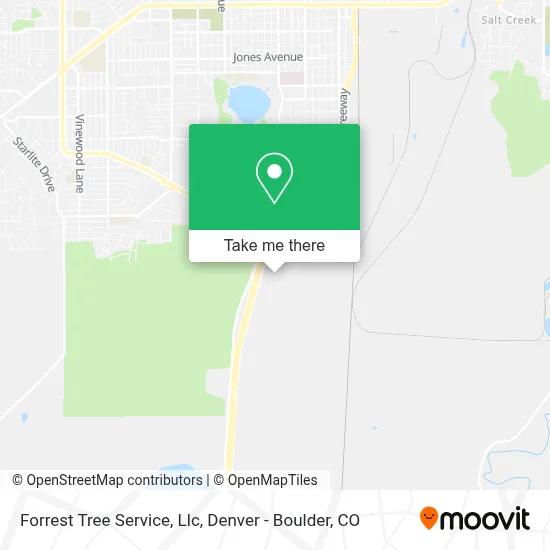 Forrest Tree Service, Llc map
