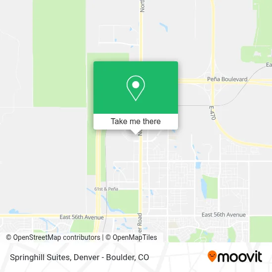 Springhill Suites map