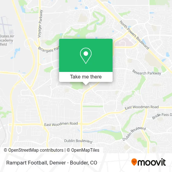 Rampart Football map