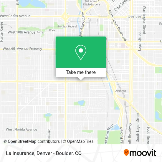 La Insurance map