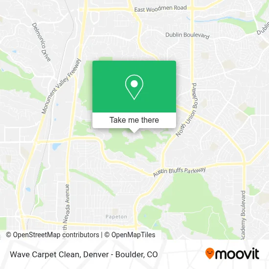 Wave Carpet Clean map