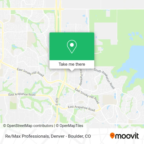 Re/Max Professionals map